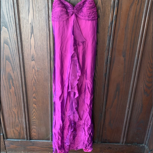 Rimini magenta dressy dress - size 6 - Picture 3 of 13